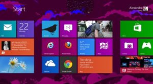 Pantalla de Windows 8