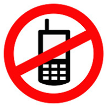 imagen entrada prohibido smartphone