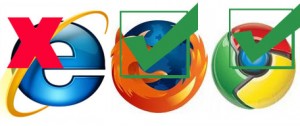 Firefox Chrome IE1