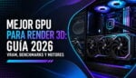 Best graphics cards for 3D rendering in 2026: a professional buying guide Renderizado 3d