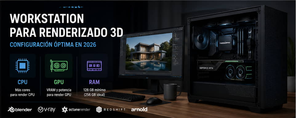 Workstation Para Renderizado 3d 1 Workstation Para Renderizado 3d 1
